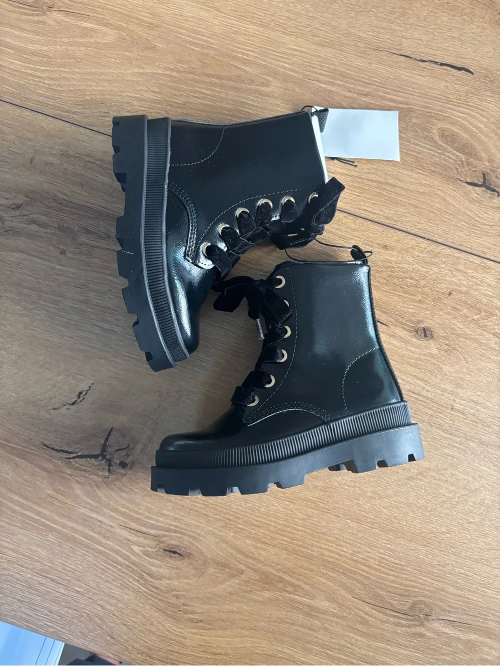 Kids Lace Up Boots